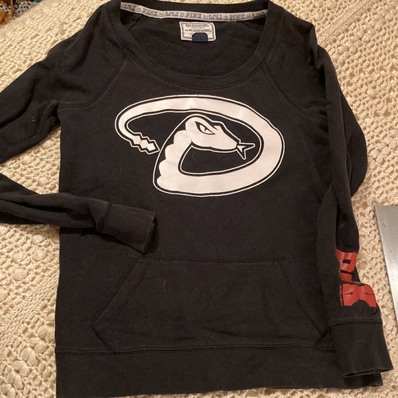 Pink Victorias Secret Diamondbacks ‘98 team Jersey Small vintage VS - Picture 3 of 4